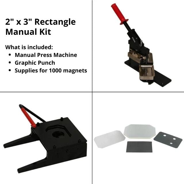 Manual Starter Kit  Rectangle 2" x 3"